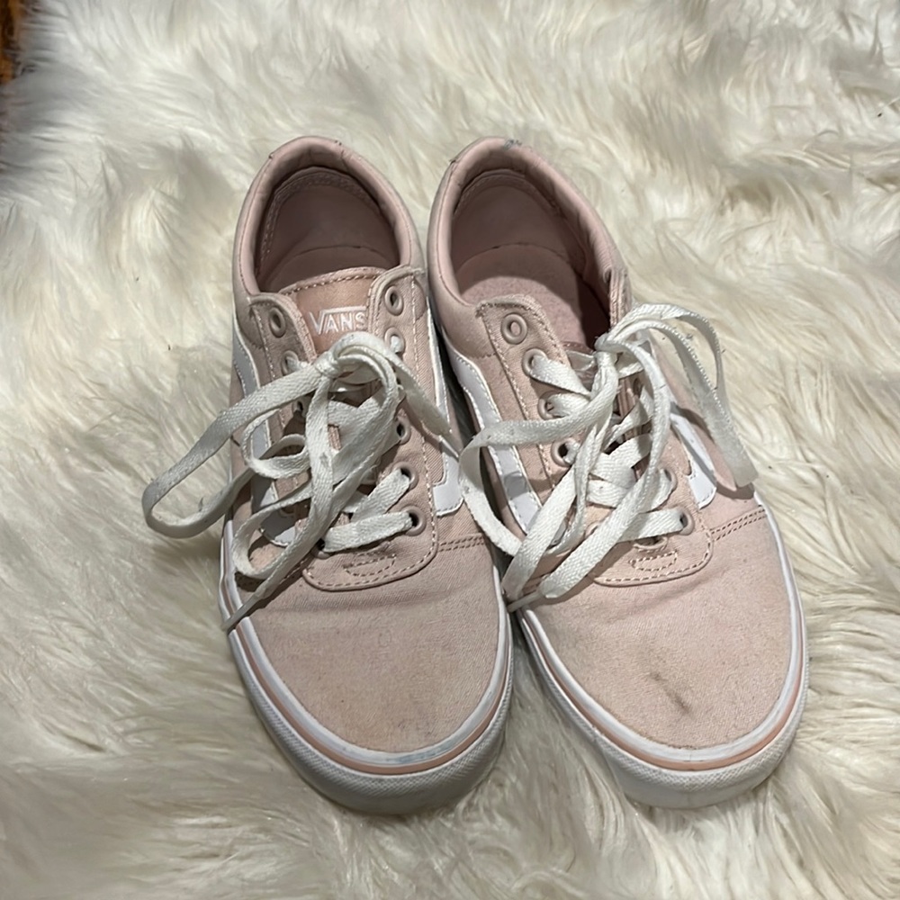 Vans pink sneakers